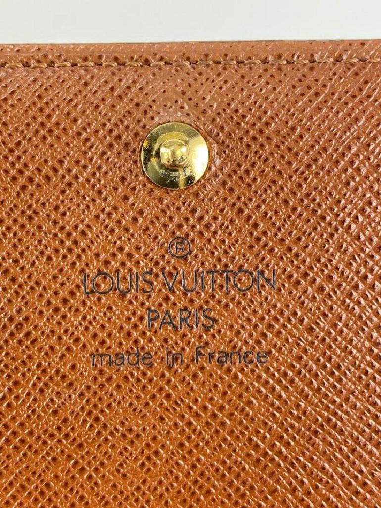 Women's Louis Vuitton Monogram Compact Tresor Wallet 25LVL1125