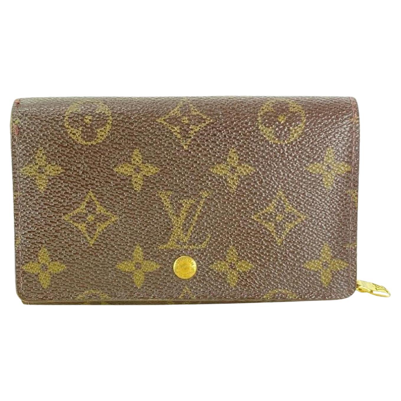 Louis Vuitton Monogram Compact Tresor Wallet 25LVL1125