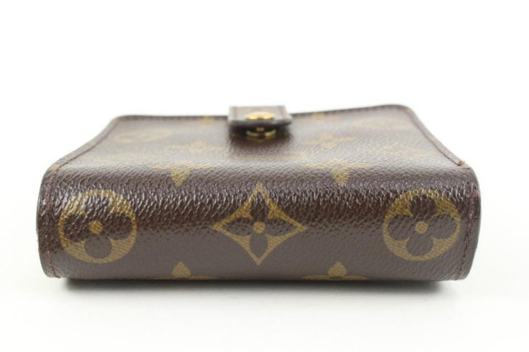 Louis Vuitton Monogram Compact Zip Wallet Leather CA0959