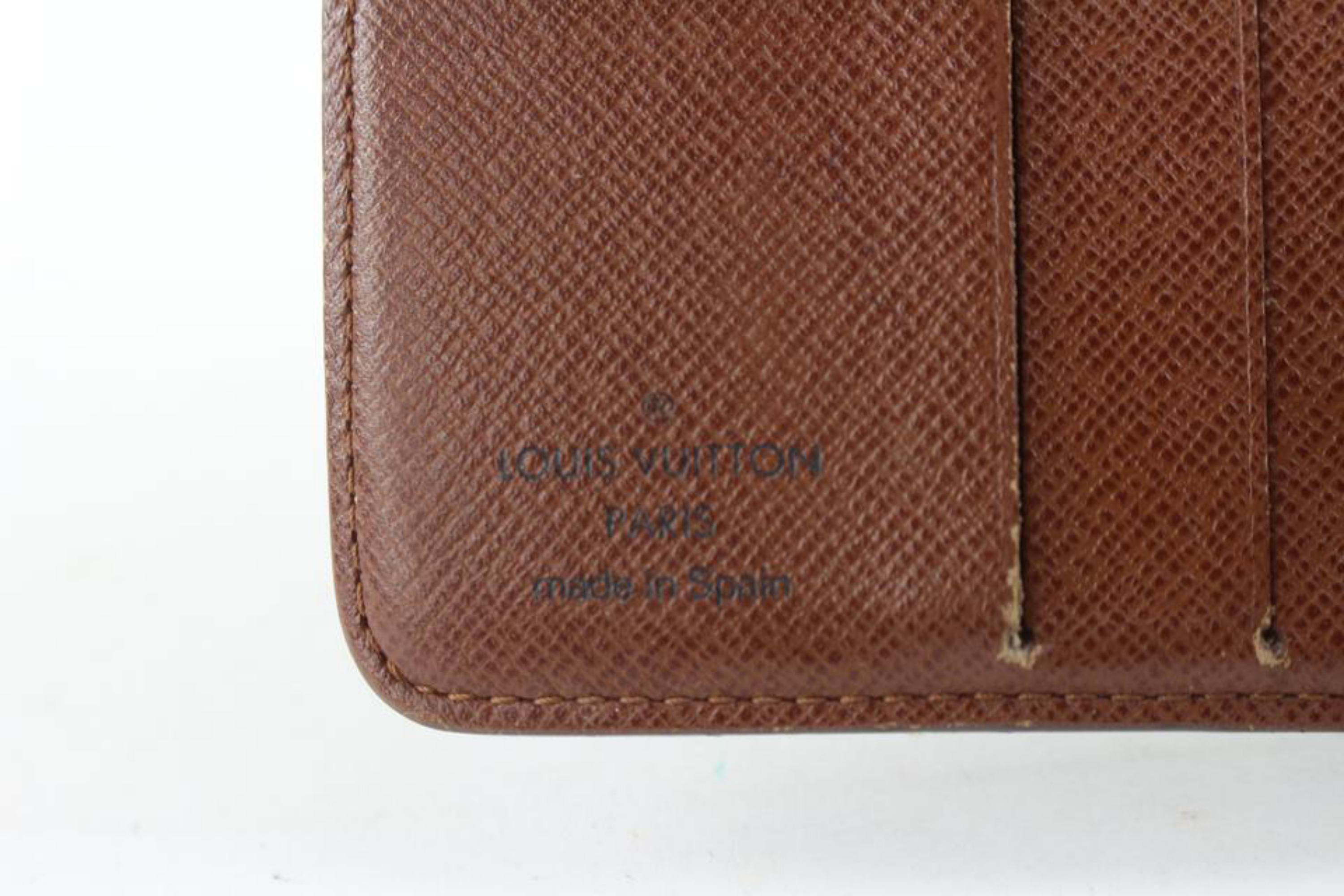 Black Louis Vuitton Monogram Compact Zip Wallet 1223lv5