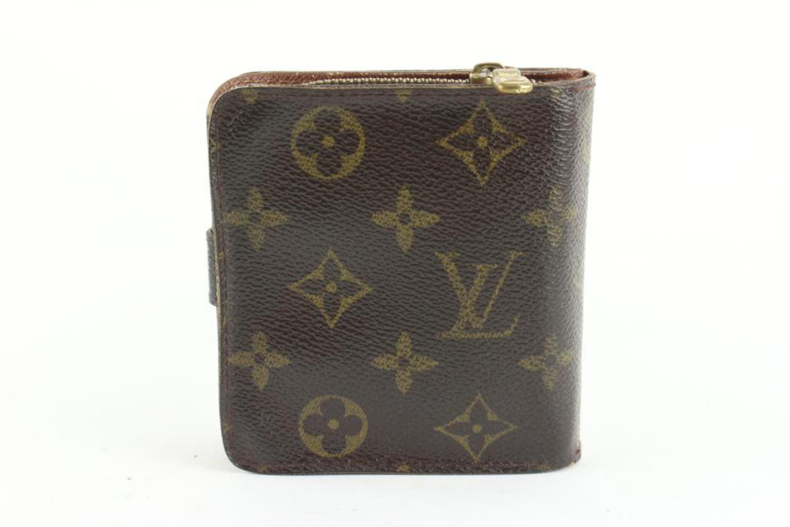 Louis Vuitton Monogram Compact Zip Wallet 1223lv5 1