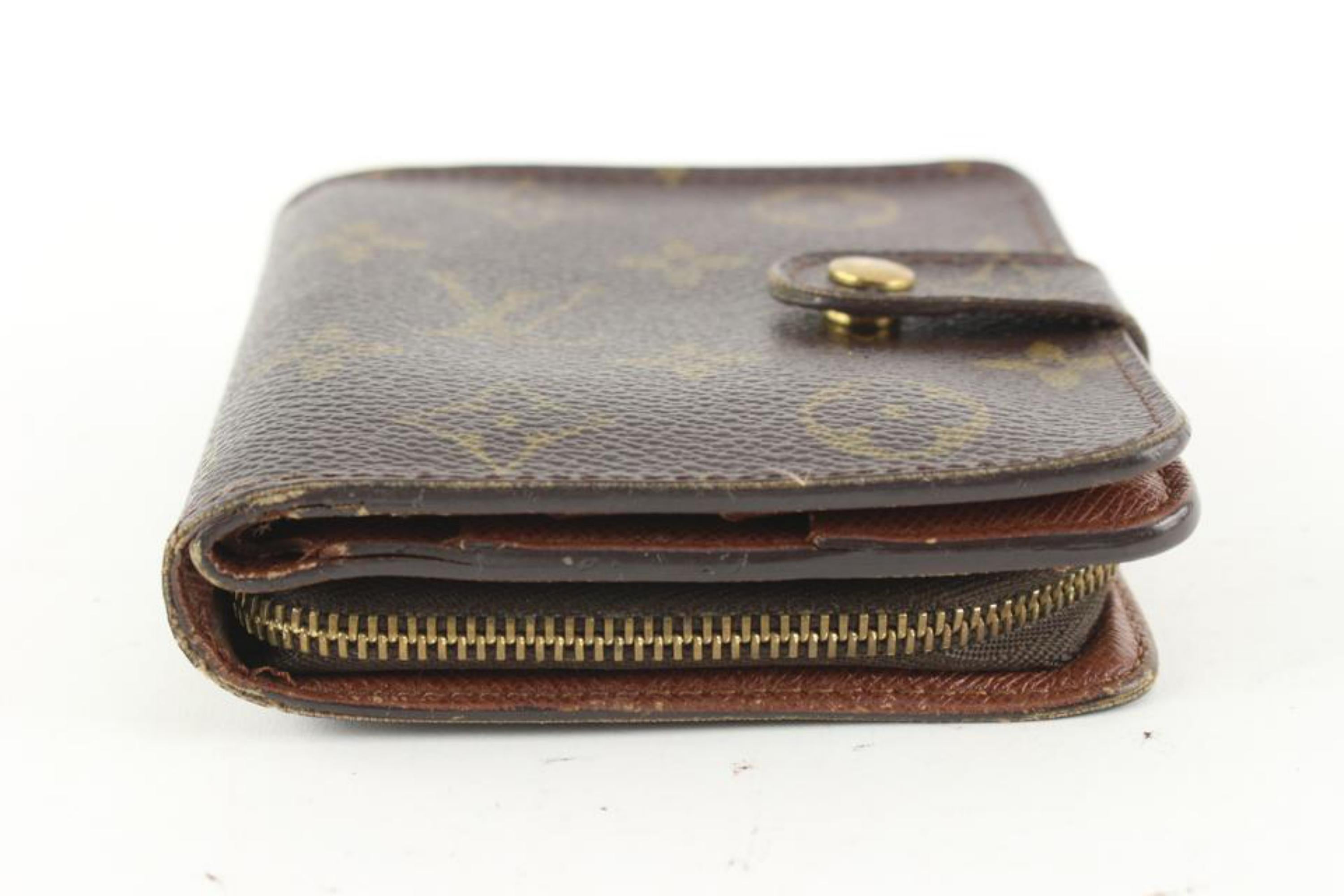 Louis Vuitton Monogram Compact Zip Wallet 1223lv5 2