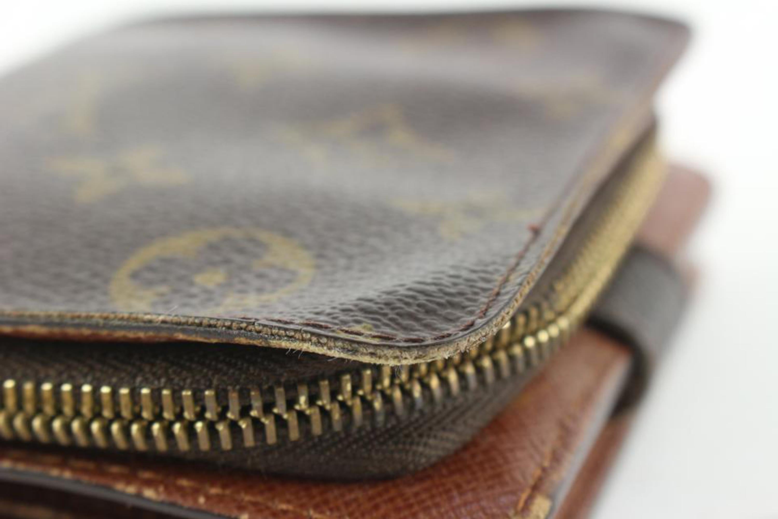 Louis Vuitton Monogram Compact Zip Wallet 1223lv5 3