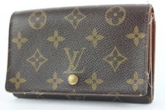 Louis Vuitton Monogram Compact Zippy Snap Wallet 144lvs430