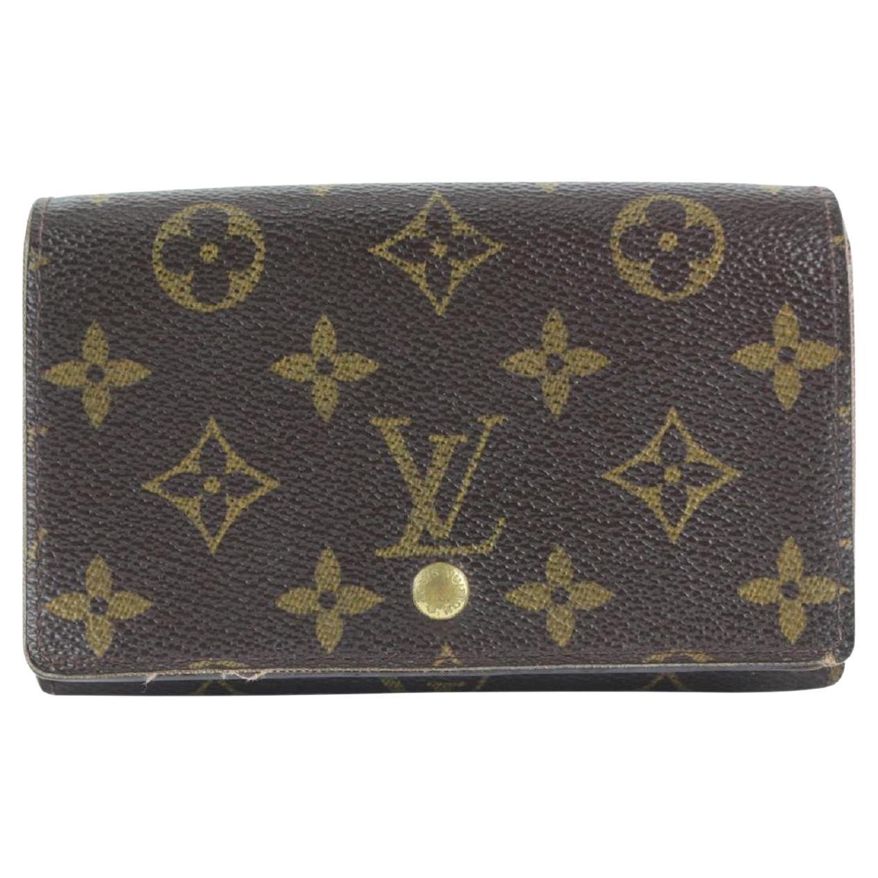 Louis Vuitton Monogram Compact Zippy Snap Wallet 144lvs430 For Sale