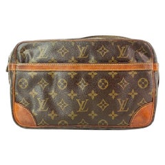 Louis Vuitton Monogram Compiegne 28 Clutch 9LVA910