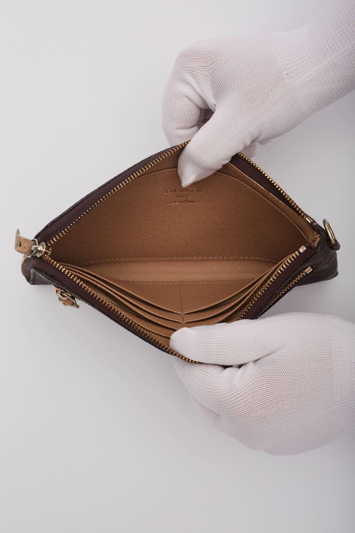 Louis Vuitton Monogram Complice Trunks And Bags Wallet Beige In Good Condition For Sale In Montreal, Quebec