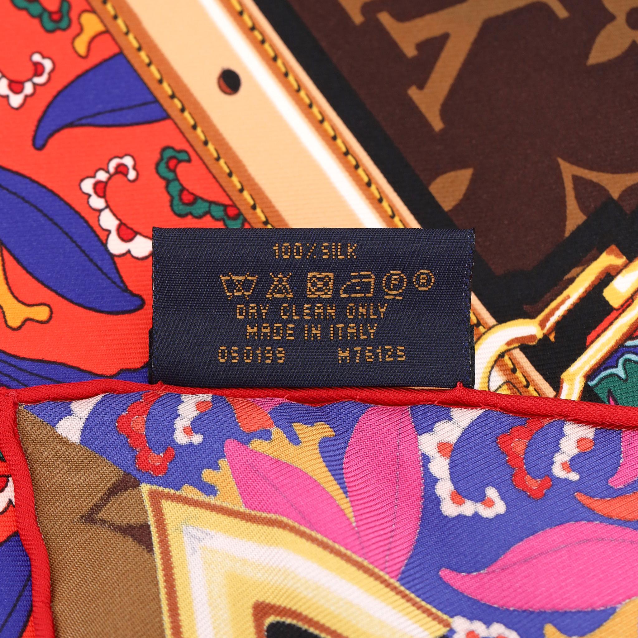 Sciarpa in seta Louis Vuitton Monogram 