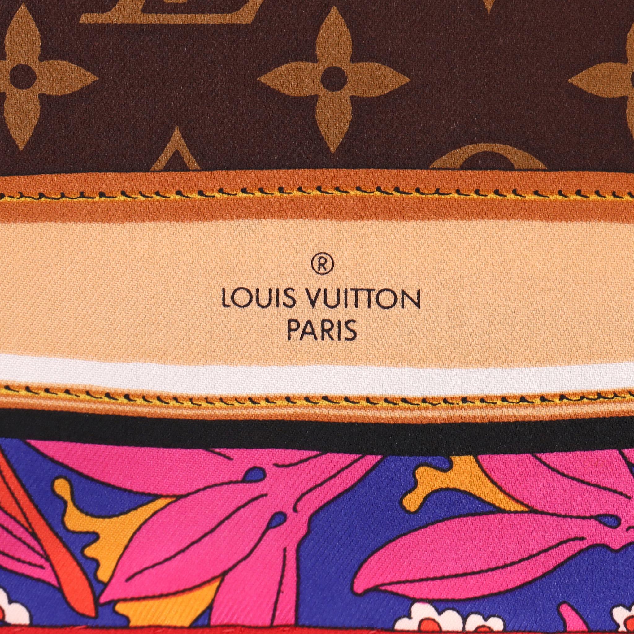 Donna Sciarpa in seta Louis Vuitton Monogram 