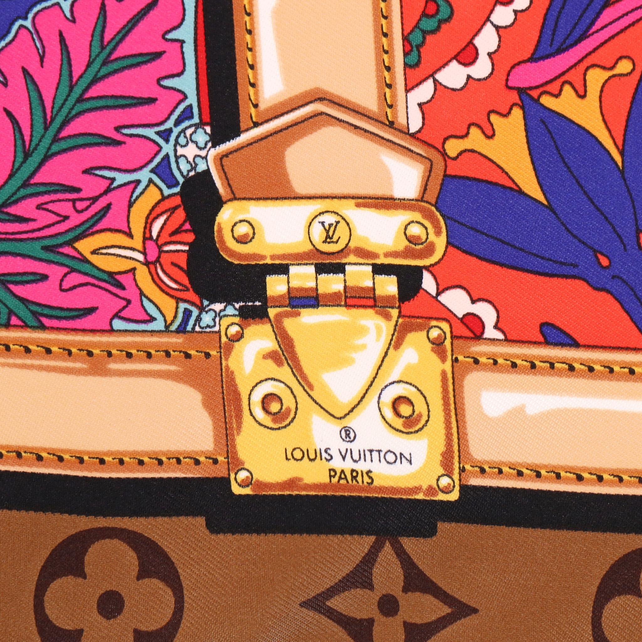 Sciarpa in seta Louis Vuitton Monogram 