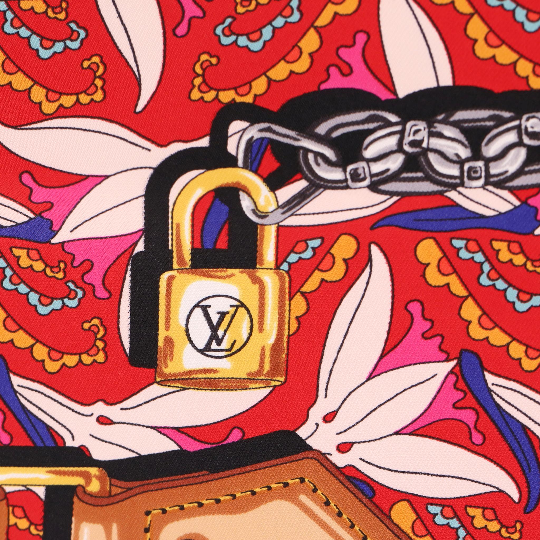 Sciarpa in seta Louis Vuitton Monogram 