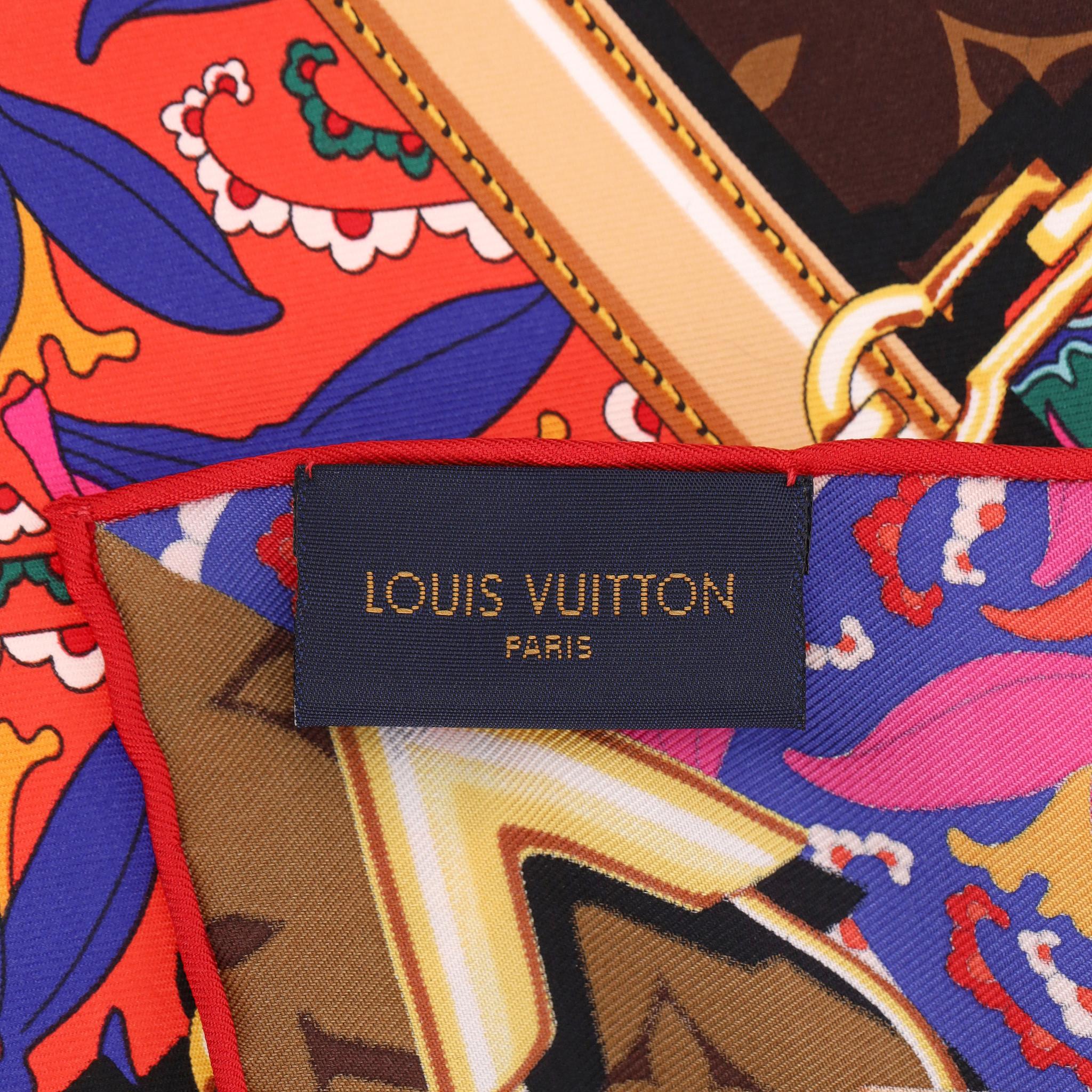 Sciarpa in seta Louis Vuitton Monogram 