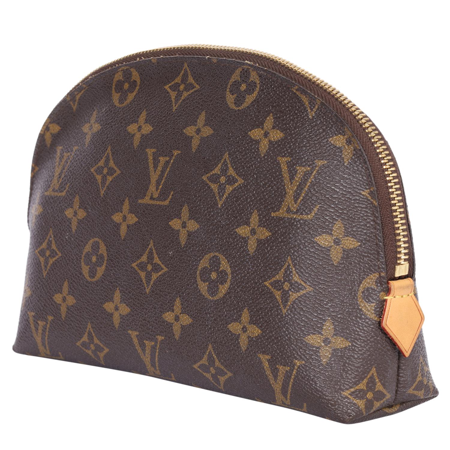 LOUIS VUITTON Monogram Kosmetiktasche GM Braun im Zustand „Hervorragend“ im Angebot in Salt Lake Cty, UT