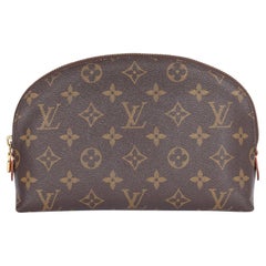 LOUIS VUITTON Pochette Cosmétique Monogramme GM Marron