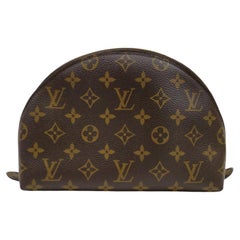 Vintage Louis Vuitton Monogram Cosmetic Pouch GM Demi Ronde 863495