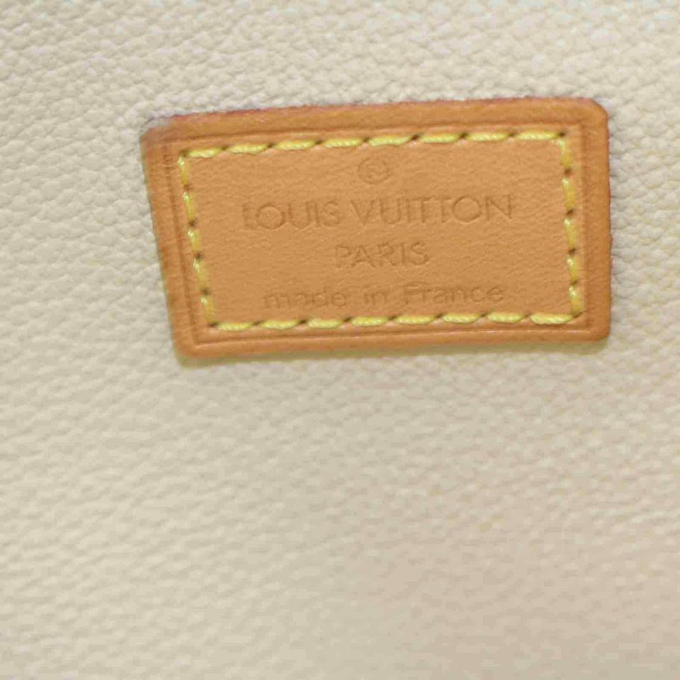 LOUIS VUITTON Discontinued Monogram Trousse Demi Ronde Cosmetic Pouch