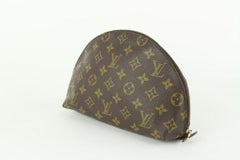 Louis Vuitton Monogram Cosmetic Pouch GM Demi Ronde Toiletry Case 105lv16