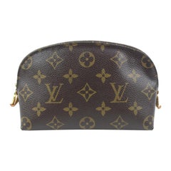 Pochette à maquillage Louis Vuitton Monogram PM Demi Ronder 63lv225s