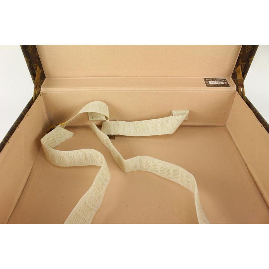Louis Vuitton Monogram Cotteville 45 Trunk Hard Case Box 826lv75 In Good Condition For Sale In Dix hills, NY