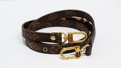Louis Vuitton Monogram Crossbody Leather Bag Strap
