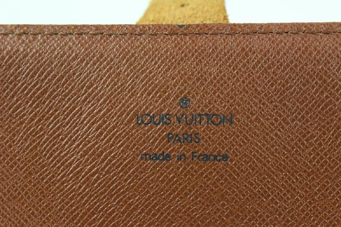 Marron Sac à bandoulière Louis Vuitton modèle Cartouchiere Cult Sierre GM avec monogramme 915lv67 en vente