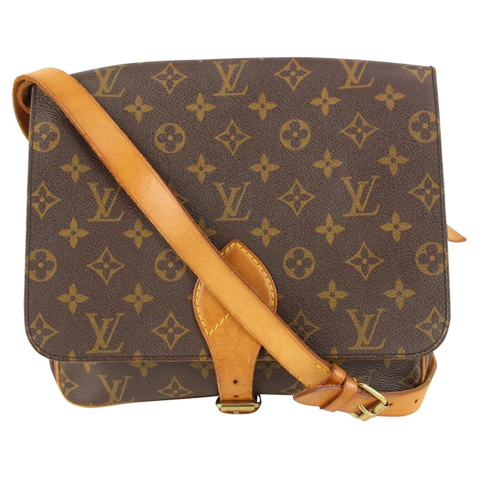 Sac à bandoulière Louis Vuitton modèle Cartouchiere Cult Sierre GM avec monogramme 915lv67