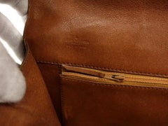 Louis Vuitton Monogram Dame Gm Envelope 233068 Brown Coated Canvas Clutch