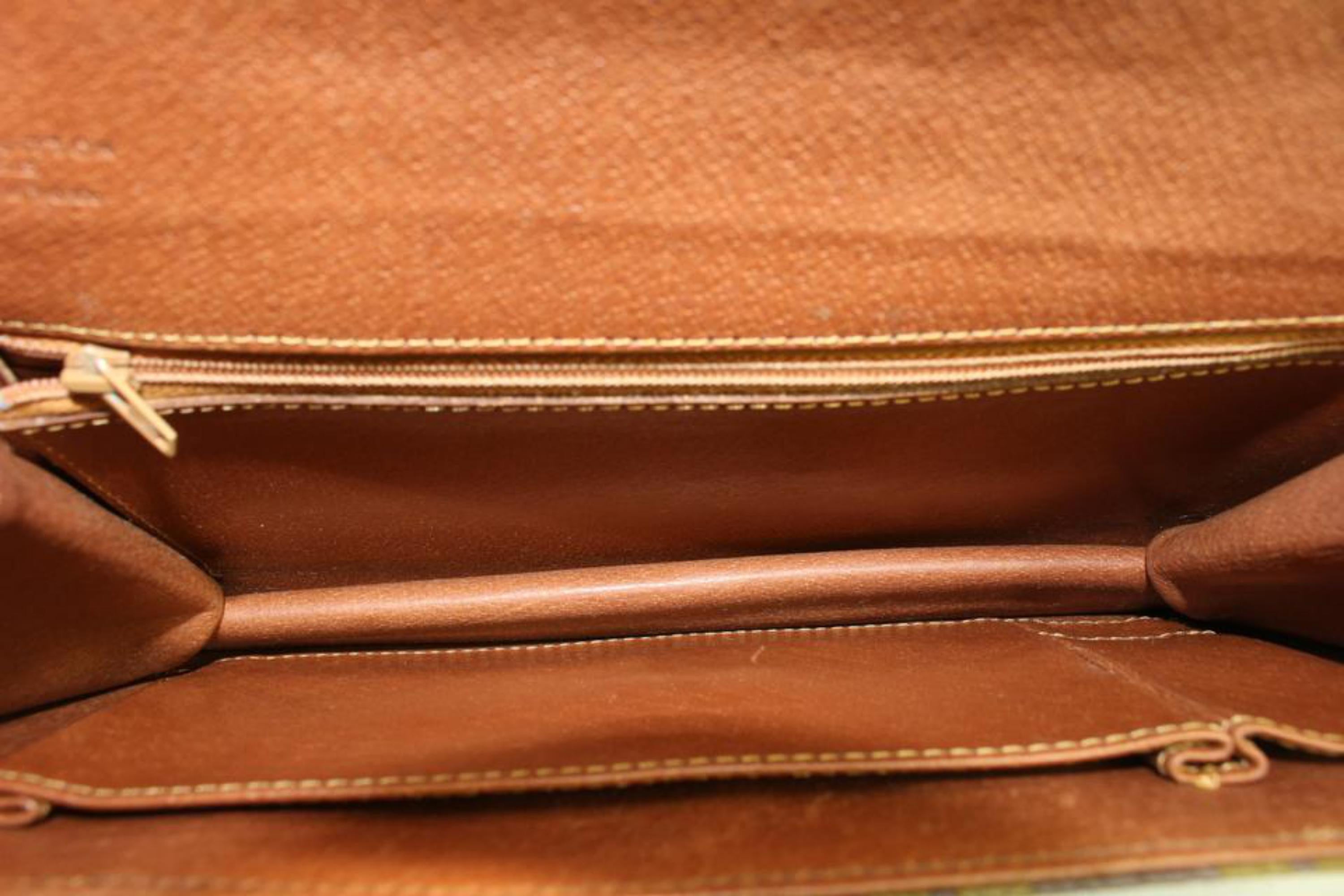 Louis Vuitton Monogram Dame PM Envelope Clutch 97lv215s 2