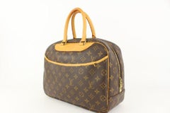 Louis Vuitton Monogram Deauville Bowler Dome Bag 913lv29