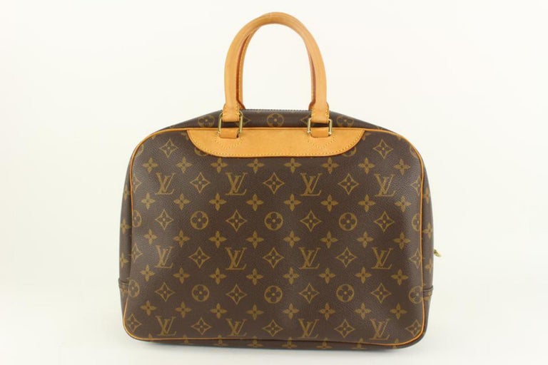 Louis Vuitton Monogram Deauville Bowling Bag 114lv54 For Sale at 1stDibs
