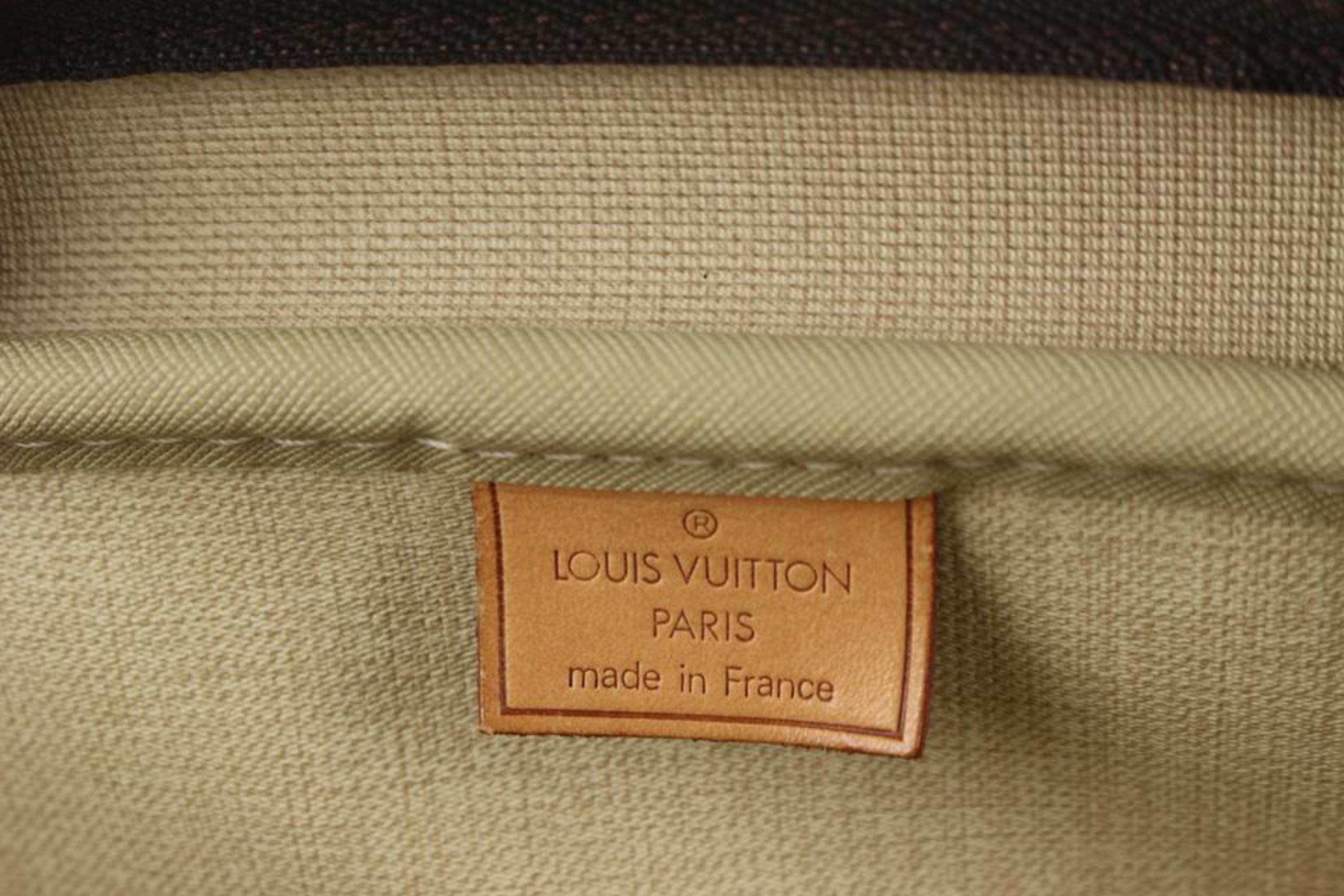 Women's Louis Vuitton Monogram Deauville Bowling Bag 114lv54