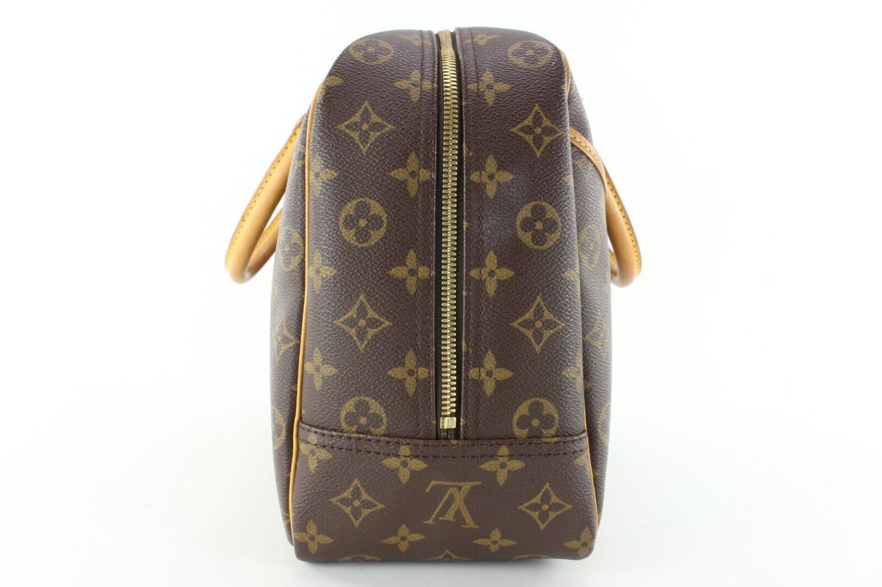 Louis Vuitton Monogram Deauville Vanity Satchel 4LVJ1118 3