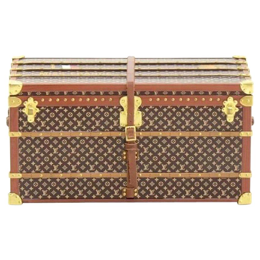 Louis Vuitton Monogram Deco Desk Table Paperweight Trunk with Box