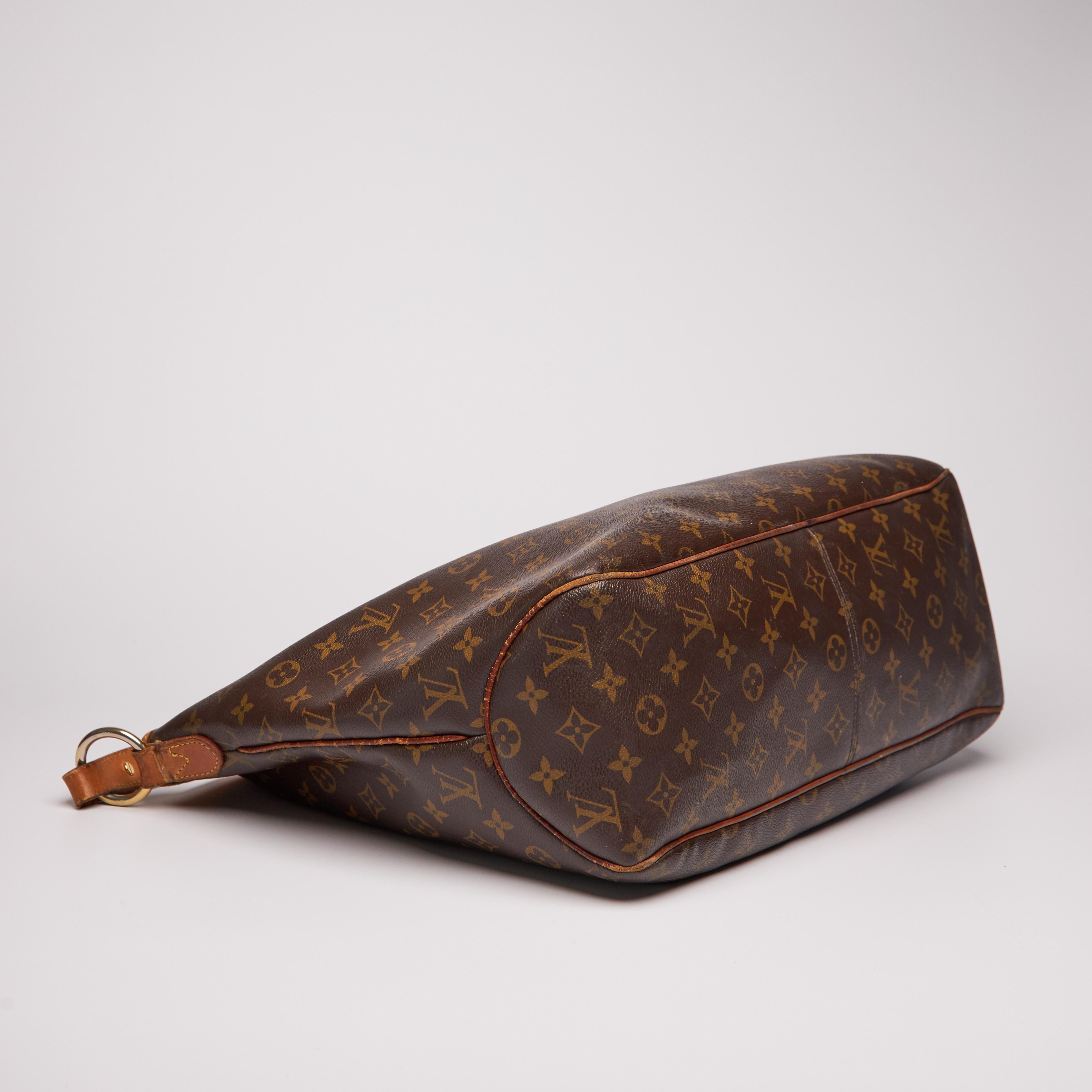 Black Louis Vuitton Monogram Delightful MM Hobo Bag (2013)