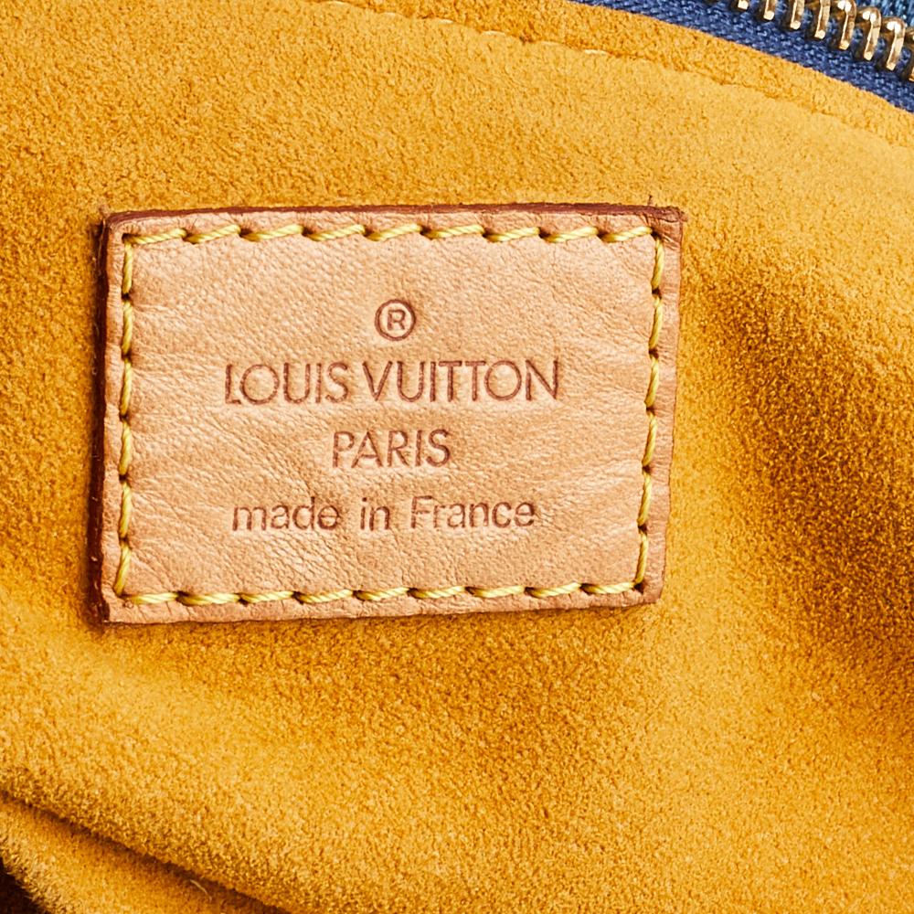 Louis Vuitton Monogram Denim Baggy GM Bag 5
