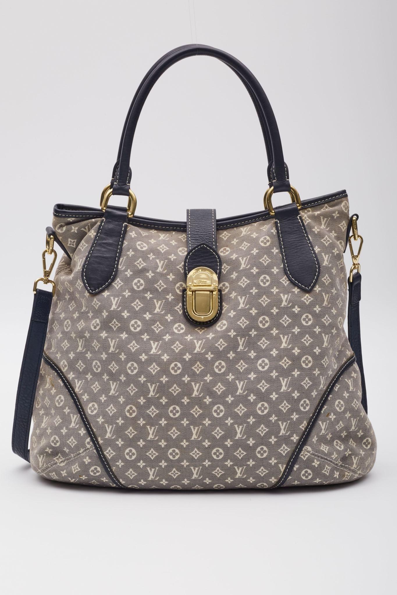 Gray Louis Vuitton Monogram Denim Blue Idylle Elegie Encre