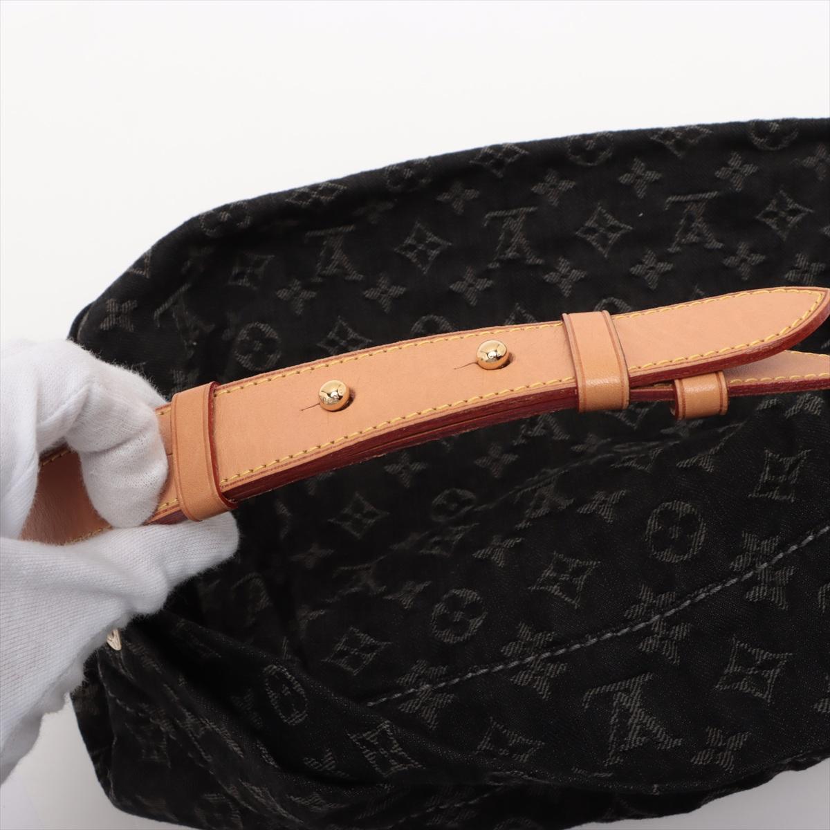 Louis Vuitton Monogram Denim Daily PM Black 8