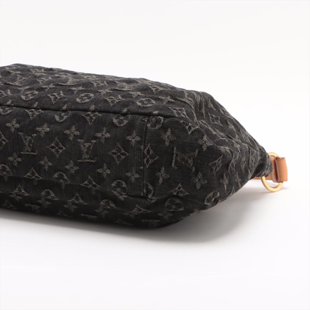 Women's Louis Vuitton Monogram Denim Daily PM Black