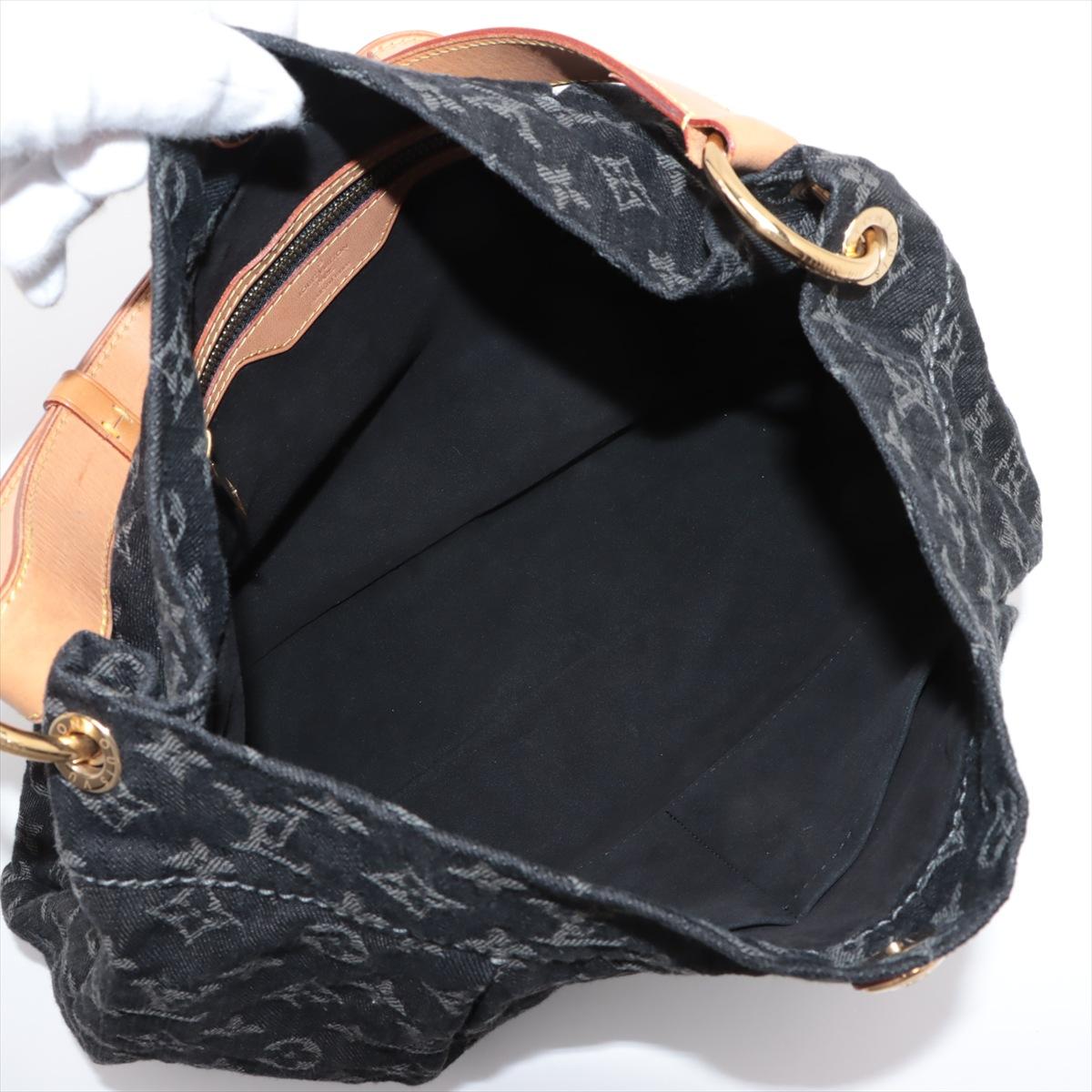 Louis Vuitton Monogram Denim Daily PM Black 4