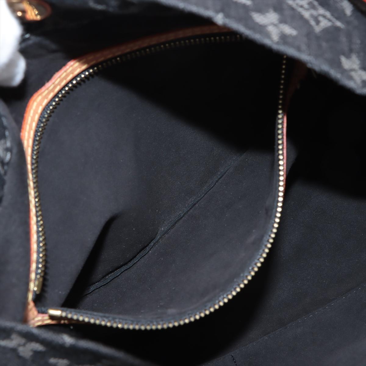 Louis Vuitton Monogram Denim Daily PM Black 5