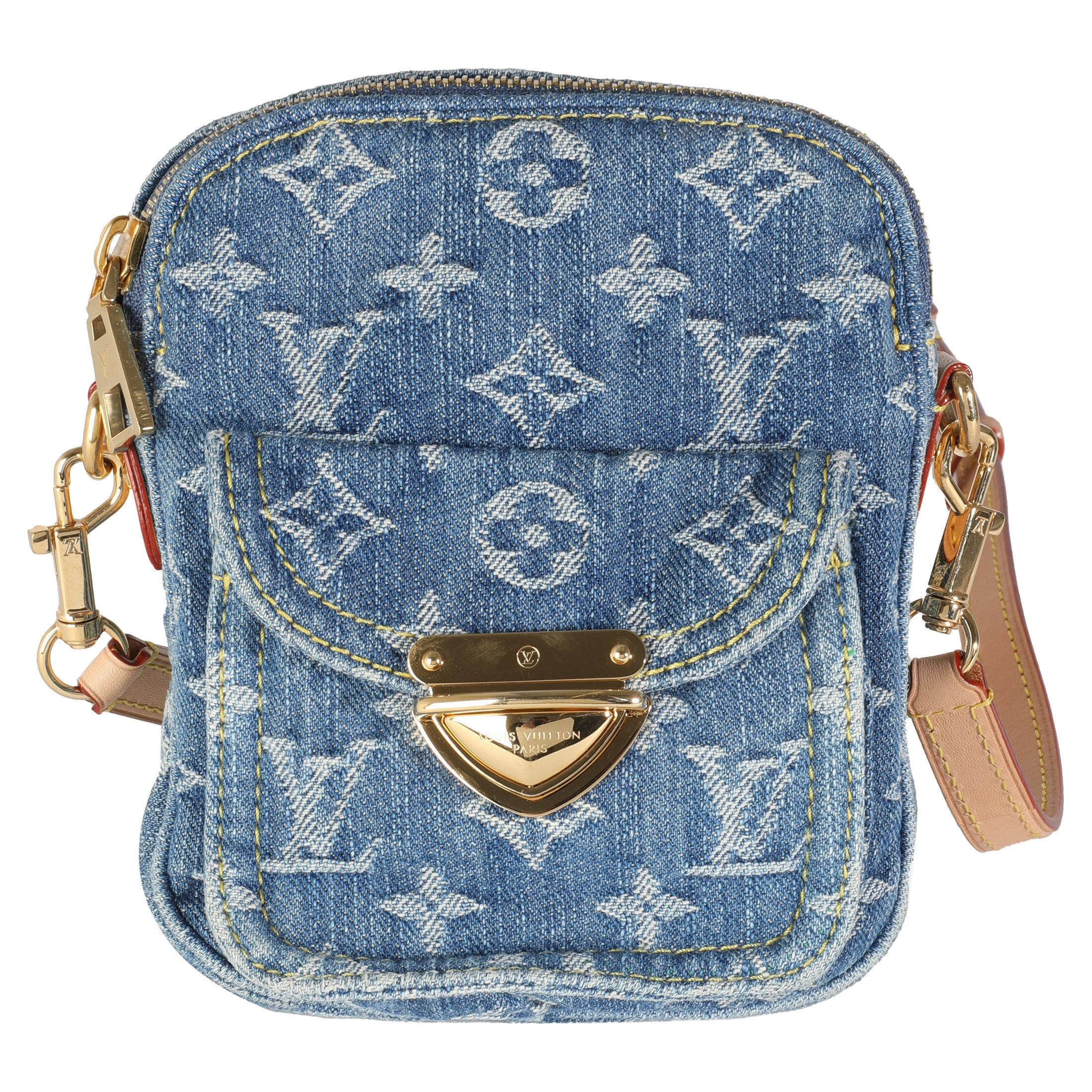 Louis Vuitton Monogram Denim Fairfax Pochette
