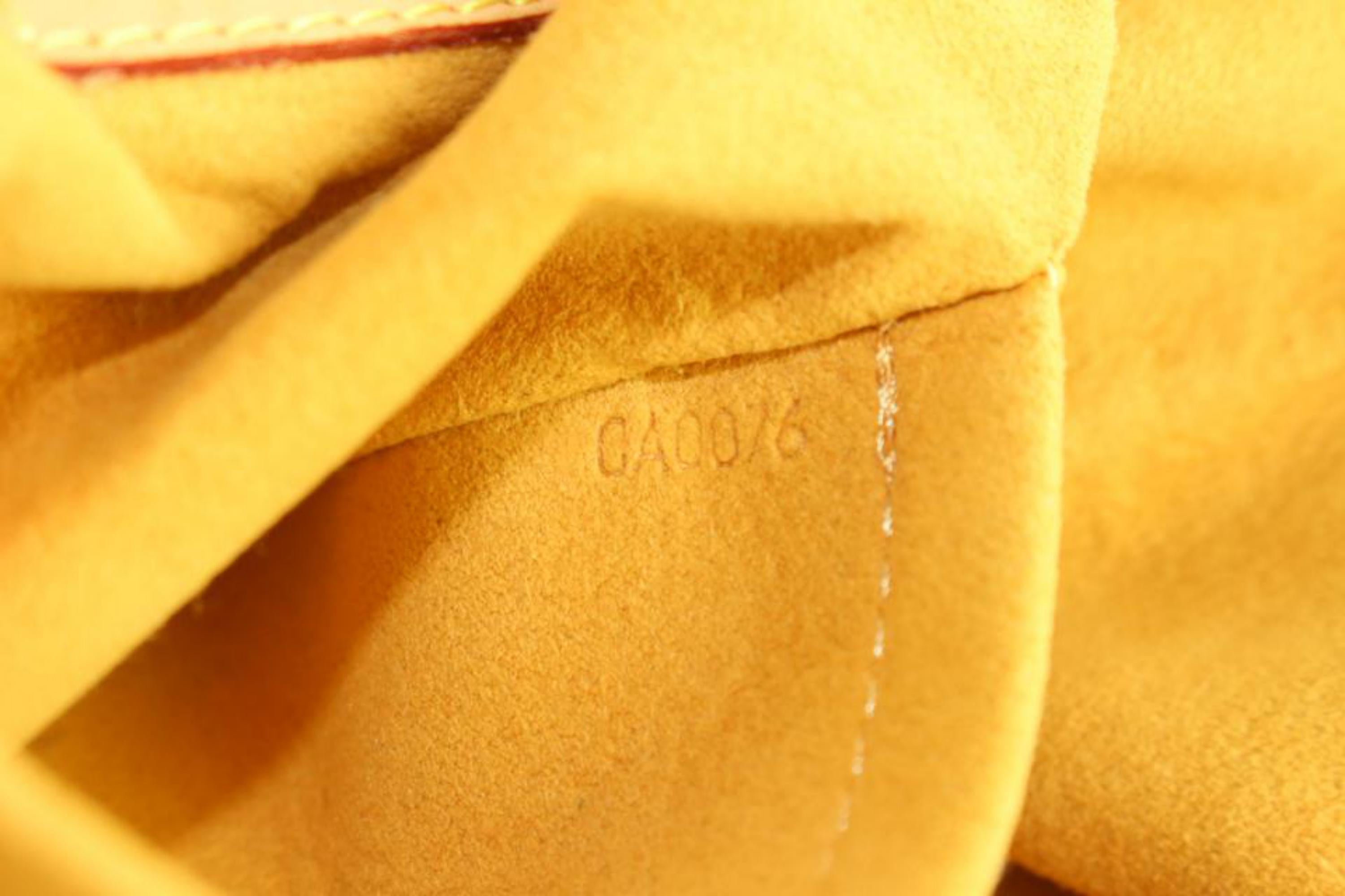 Louis Vuitton - Mini sac à dos à monogrammes en denim - Sac à dos a Dos PM 6LVJ1020 en vente 5