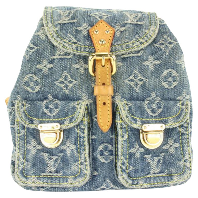 Louis Vuitton Denim Backpack - Vintage Lux