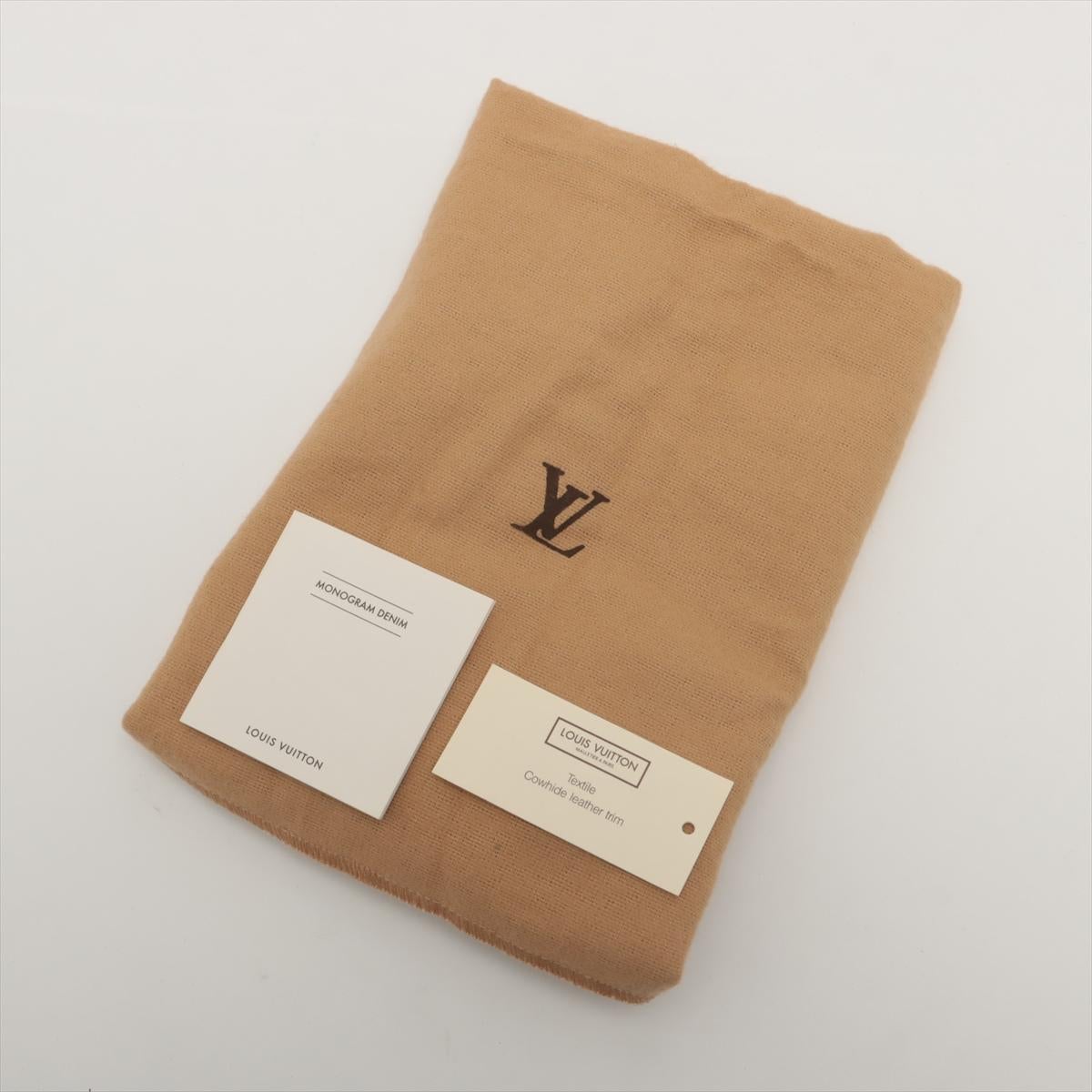 Louis Vuitton Monogram Denim Mini Pleaty For Sale 8