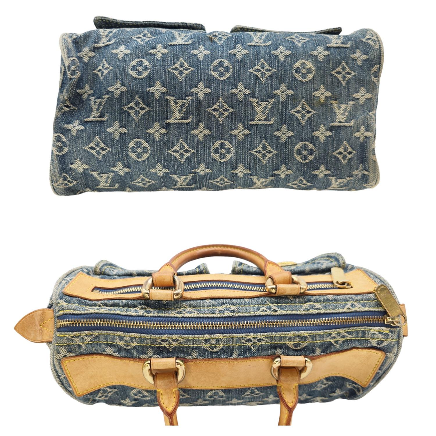 Louis Vuitton Monogram Denim Neo Speedy Handbag 1