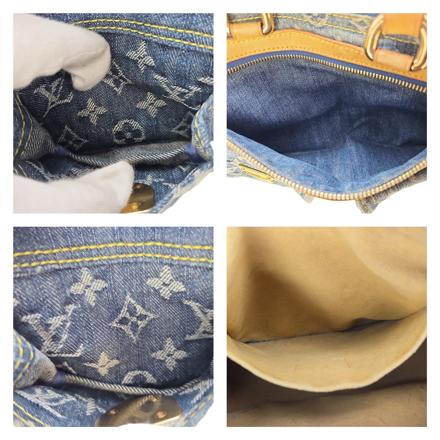 Louis Vuitton Monogram Denim Neo Speedy Handbag 3