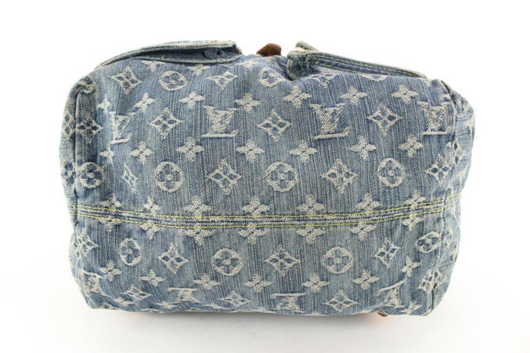 Louis Vuitton Monogram Denim Sac a Dos GM Backpack 34lk76s at 1stDibs