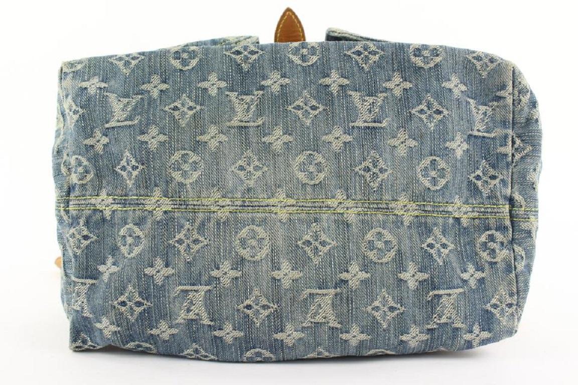 Louis Vuitton Monogram Denim Sac a Dos GM Backpack 934lvs415 For Sale 3