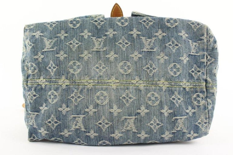 Monogram Denim Sac a Dos GM Backpack – LuxUness