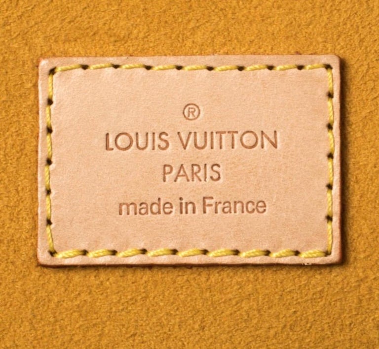 LOUIS VUITTON Monogram Denim Trunks & Bags Travel Shoulder Bag Weekender Charm For Sale 10